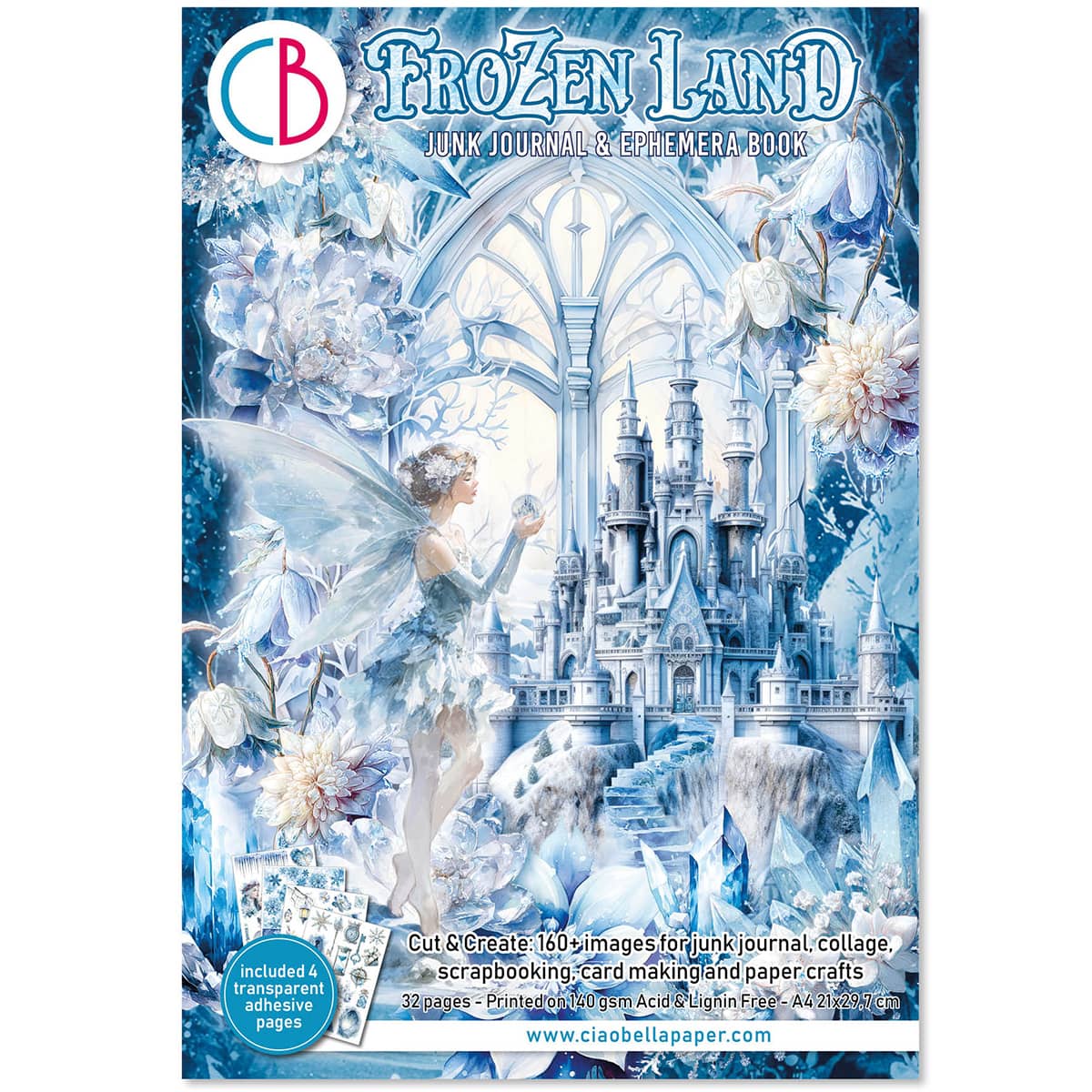 Junk Journal & Ephemera book - Frozen land - 1 - Ciao Bella - Tidformera