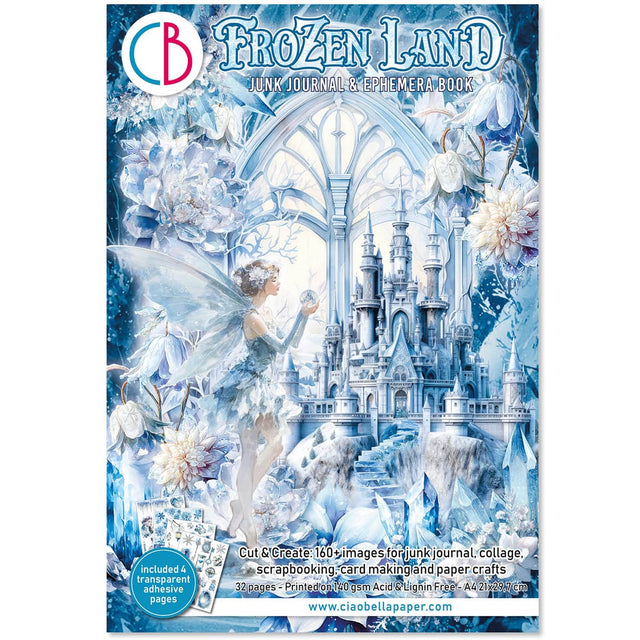 Junk Journal & Ephemera book - Frozen land - 1 - Ciao Bella - Tidformera