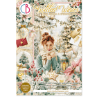 Junk Journal & Ephemera book - Golden Winter - 1 - Ciao Bella - Tidformera