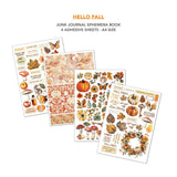 Junk Journal & Ephemera book - Hello Fall - 5 - Ciao Bella - Tidformera