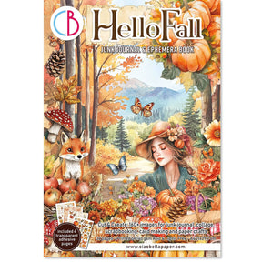 Junk Journal & Ephemera book - Hello Fall - 1 - Ciao Bella - Tidformera
