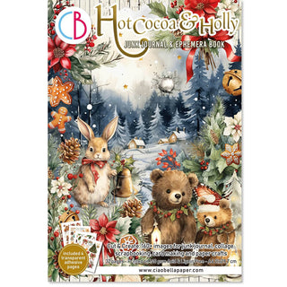 Junk Journal & Ephemera book - Hot Cocoa & Holly - 1 - Ciao Bella - Tidformera