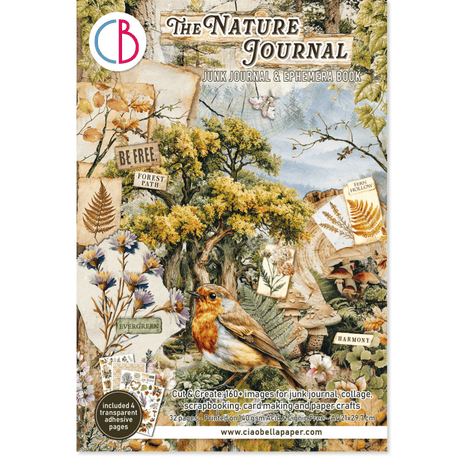 Junk Journal & Ephemera book - The Nature Journal - 1 - Ciao Bella - Tidformera