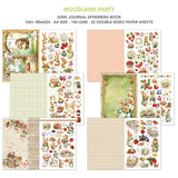 Junk Journal & Ephemera book - Woodland Party - 3 - Ciao Bella - Tidformera