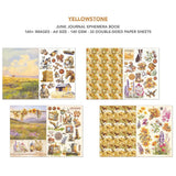 Junk Journal & Ephemera book - Yellowstone - 4 - Ciao Bella - Tidformera