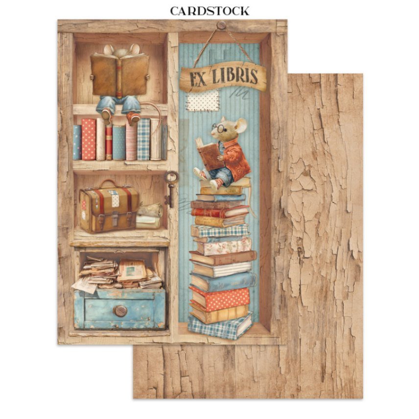 Junk Journal - Family - 19 - Stamperia - Tidformera