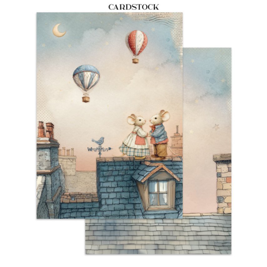 Junk Journal - Family - 15 - Stamperia - Tidformera