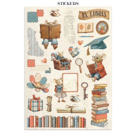 Junk Journal - Family - 18 - Stamperia - Tidformera