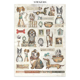 Junk Journal - Furry Friends - 6 - Stamperia - Tidformera