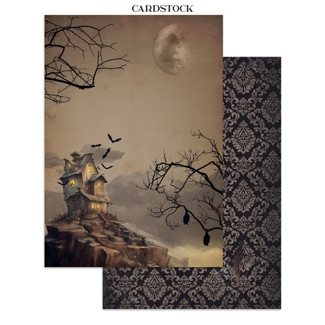 Junk Journal - Halloween - 11 - Stamperia - Tidformera
