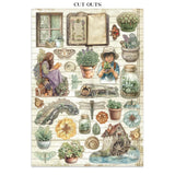 Junk Journal - Herbarium Silvae - 18 - Stamperia - Tidformera