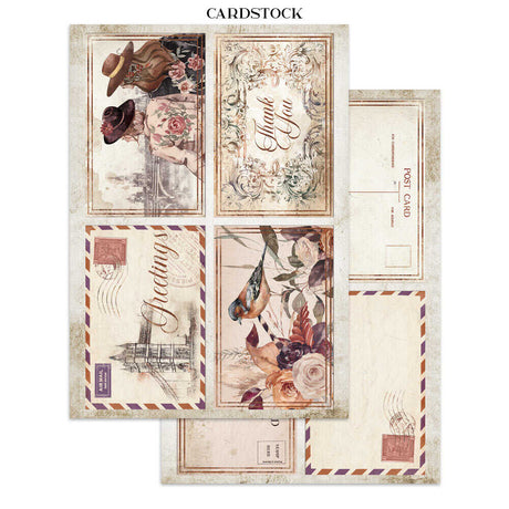 Junk Journal - Our Way - 10 - Stamperia - Tidformera