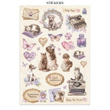 Junk Journal - Quiet Days - 11 - Stamperia - Tidformera