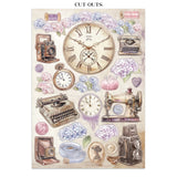 Junk Journal - Quiet Days - 3 - Stamperia - Tidformera