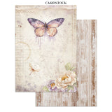 Junk Journal - Quiet Days - 5 - Stamperia - Tidformera