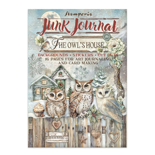 Junk Journal - The Owl's House - 1 - Stamperia - Tidformera