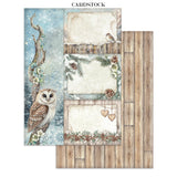 Junk Journal - The Owl's House - 2 - Stamperia - Tidformera