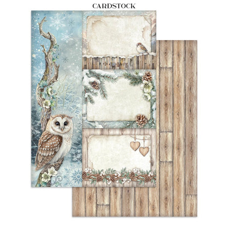 Junk Journal - The Owl's House - 2 - Stamperia - Tidformera