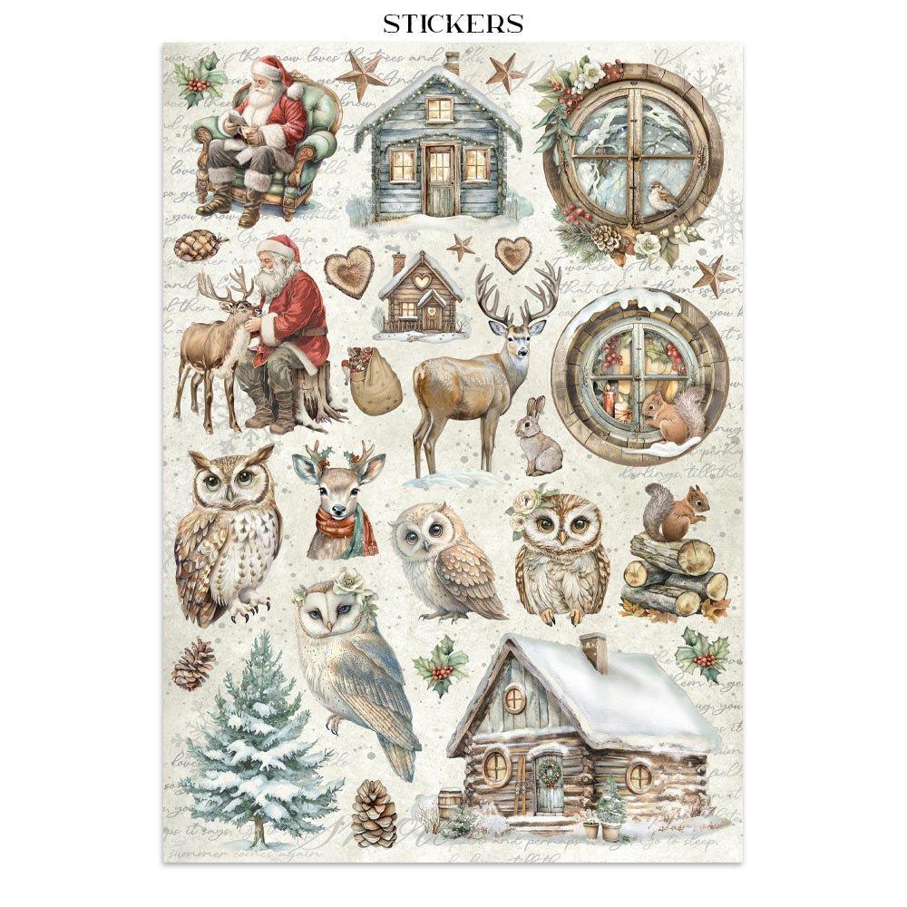Junk Journal - The Owl's House - 9 - Stamperia - Tidformera