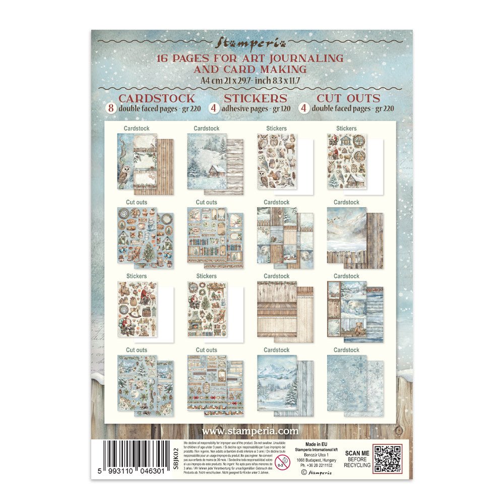 Junk Journal - The Owl's House - 14 - Stamperia - Tidformera