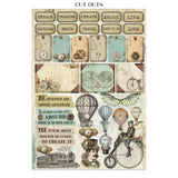 Junk Journal - Voyages Fantastiques - 14 - Stamperia - Tidformera