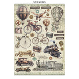Junk Journal - Voyages Fantastiques - 10 - Stamperia - Tidformera