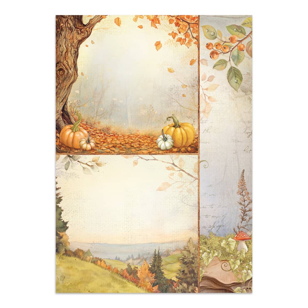 Junk Journal - Whispering Woods - 7 - Stamperia - Tidformera