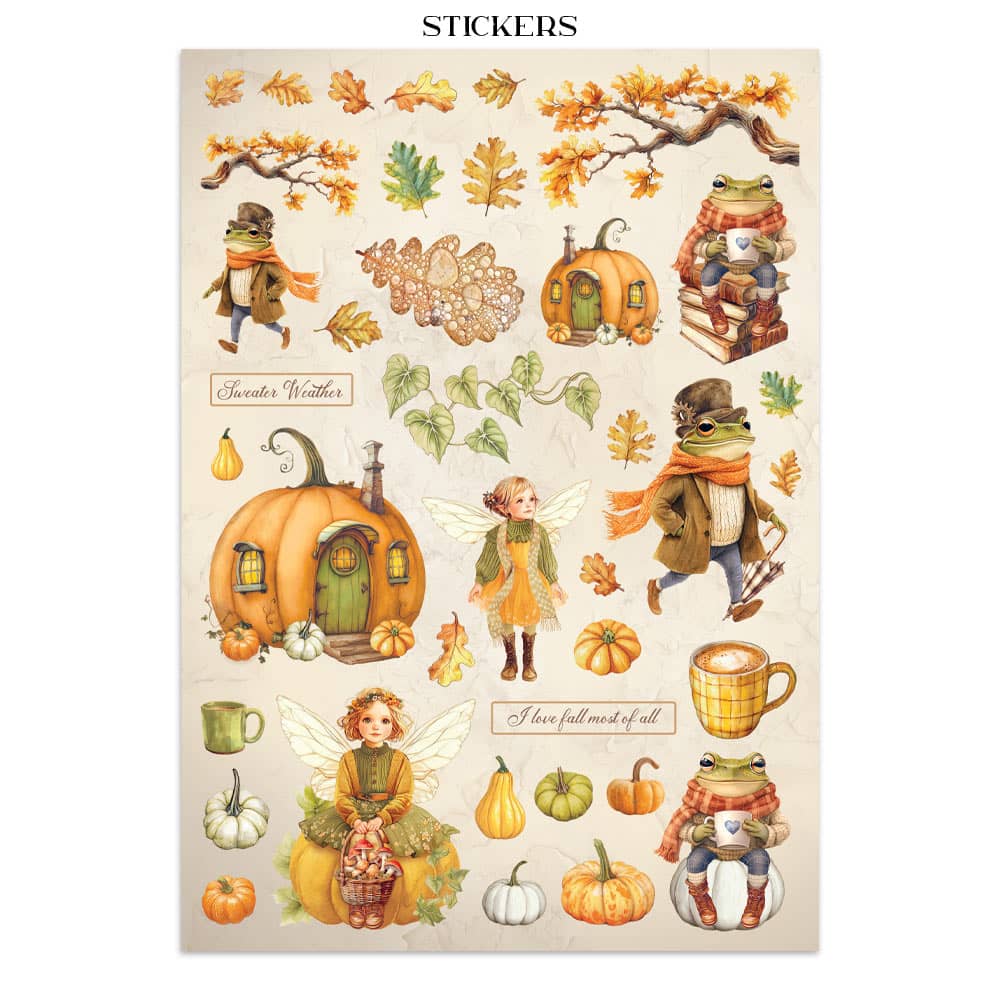 Junk Journal - Whispering Woods - 10 - Stamperia - Tidformera