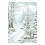 Junk Journal - White Christmas - 8 - Stamperia - Tidformera