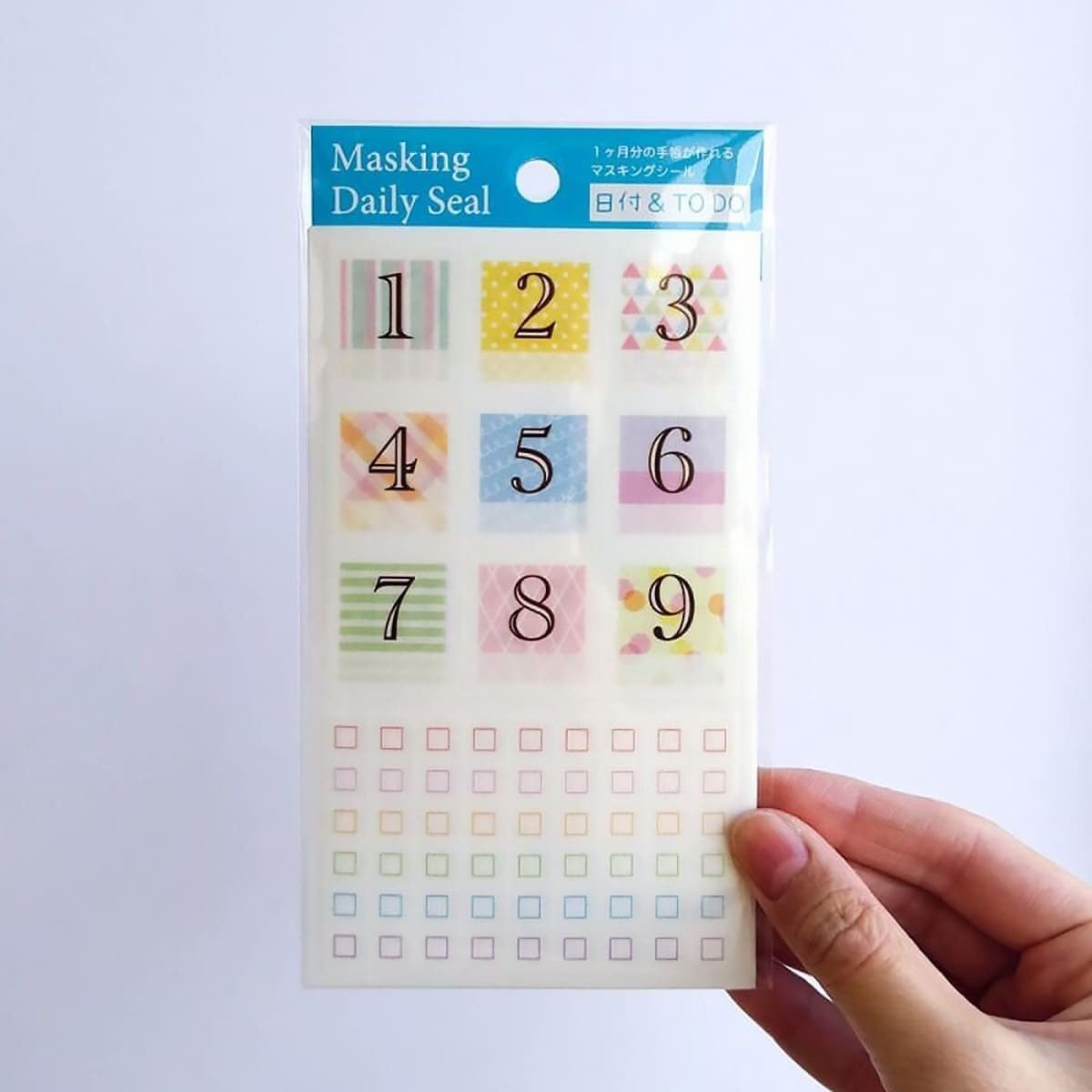 Kalenderstickers Daily - To do - 2 - Pine Book - Tidformera