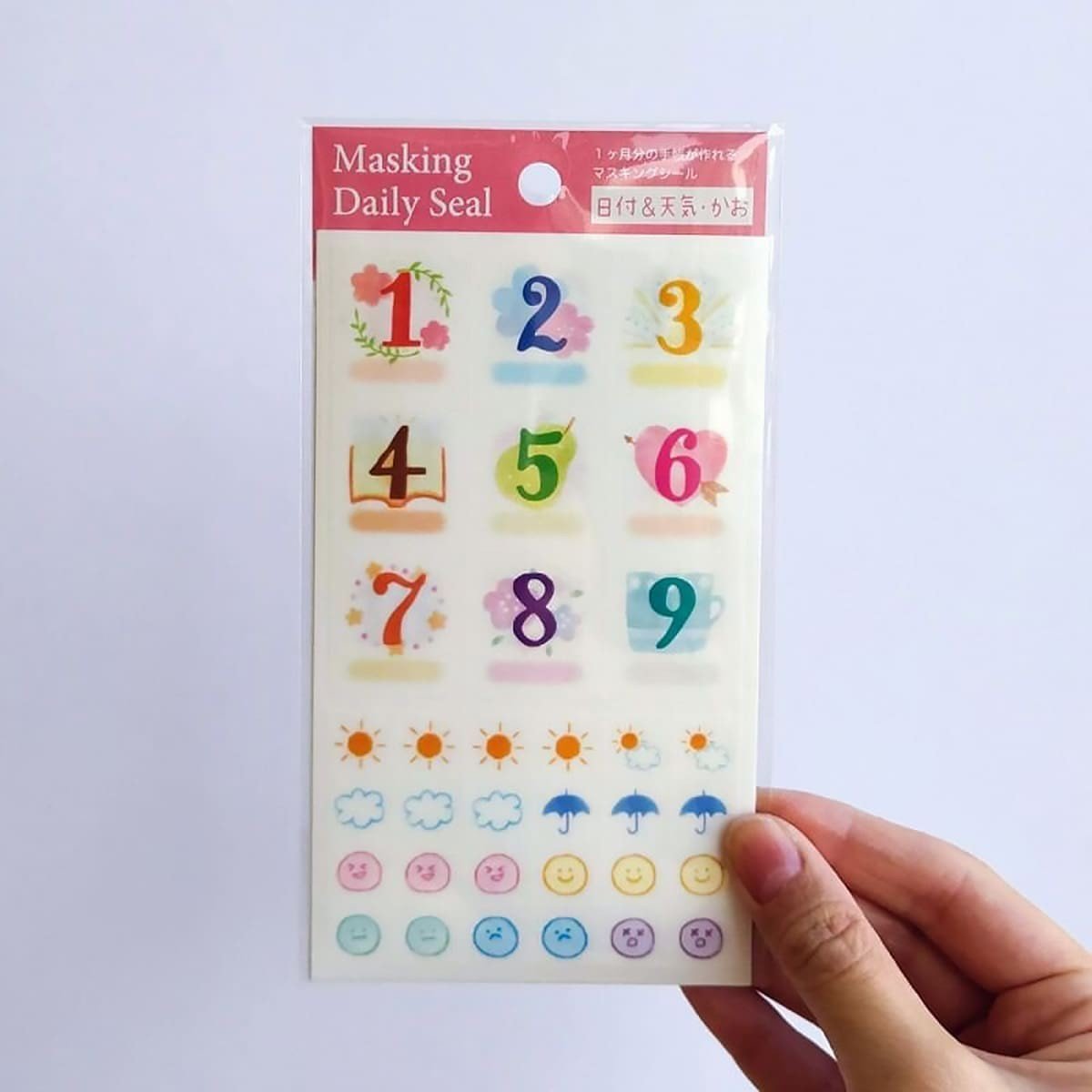 Kalenderstickers Daily - Weather - Pine Book - Tidformera