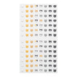 Kalenderstickers Midori Trackers - Feelings Cat - 1 - Midori - Tidformera