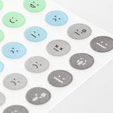 Kalenderstickers Midori Trackers - Feelings Face - Midori - Tidformera