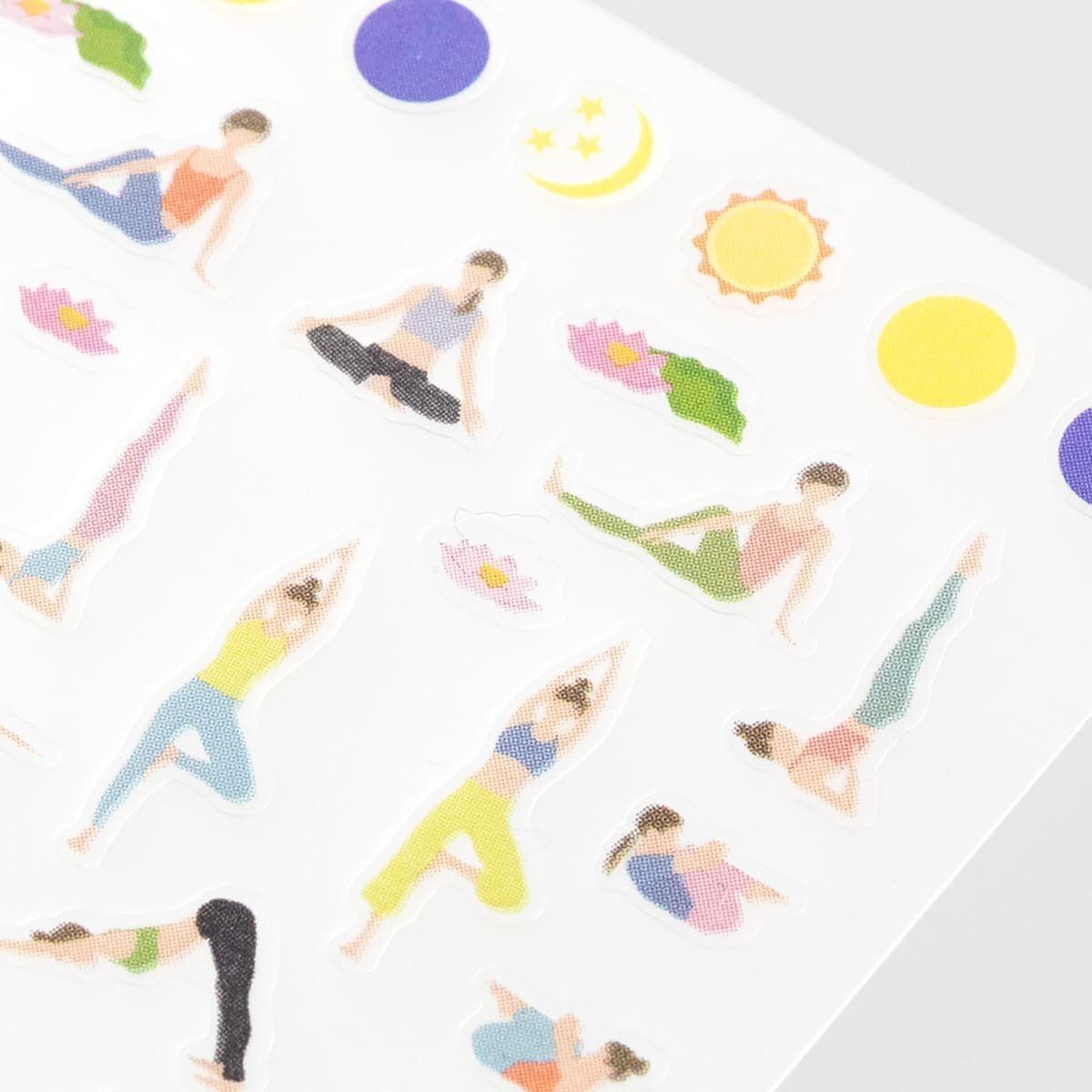 Kalenderstickers Midori Trackers - Yoga - 2 - Midori - Tidformera