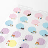 Kalenderstickers Moln - Cat L - Midori - Tidformera