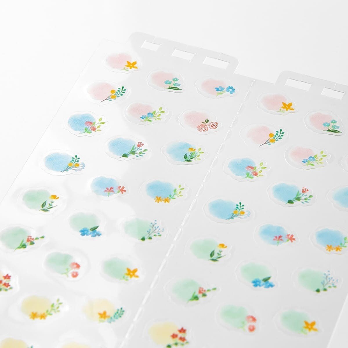 Kalenderstickers Moln - Flower M - Midori - Tidformera