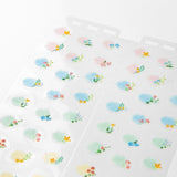 Kalenderstickers Moln - Flower M - Midori - Tidformera