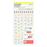 Kalenderstickers Moln - Flower M - Midori - Tidformera