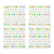 Kalenderstickers Washi stickers Dekoration - Flag - Midori - Tidformera