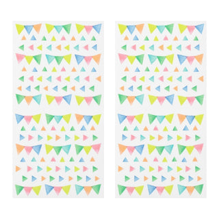 Kalenderstickers Washi stickers Dekoration - Flag - 1 - Midori - Tidformera