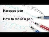 Karappo-pen 5-pack Brush - ZIG Kuretake - Tidformera