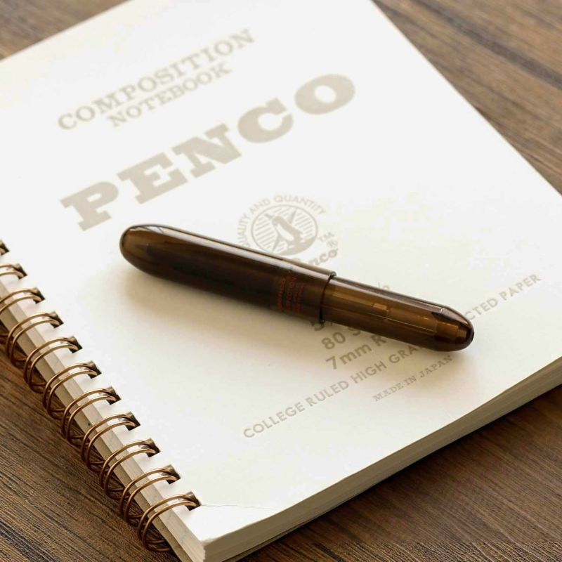 Kulspetspenna Bullet Ballpoint Light - Clear Brown - 2 - Penco - Tidformera