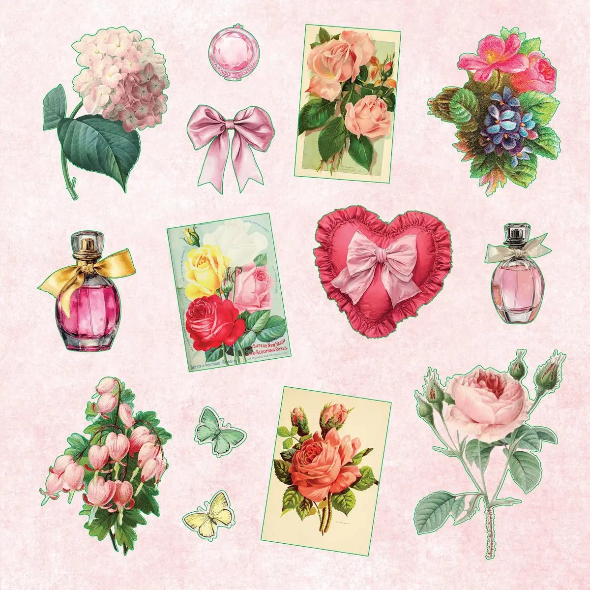 La Petite Coquette Sticker Book - 5 - Peter Pauper Press - Tidformera