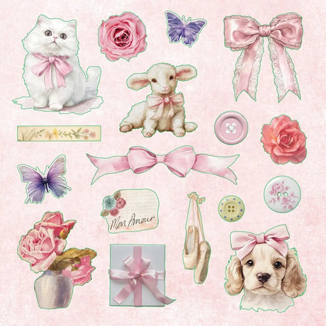 La Petite Coquette Sticker Book - 3 - Peter Pauper Press - Tidformera