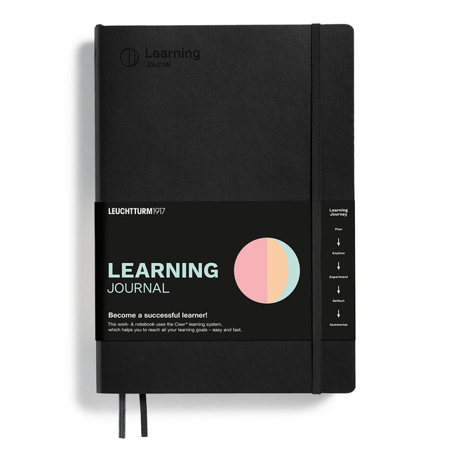 Learning Journal - Cleer learning system - Black - Leuchtturm1917 - Tidformera