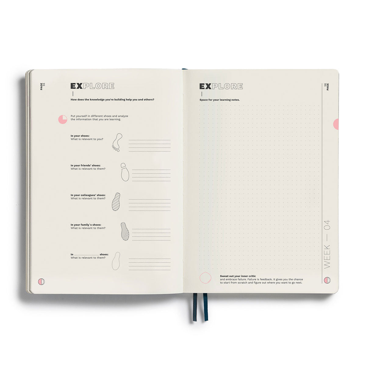 Learning Journal - Cleer learning system - Pacific - 4 - Leuchtturm1917 - Tidformera