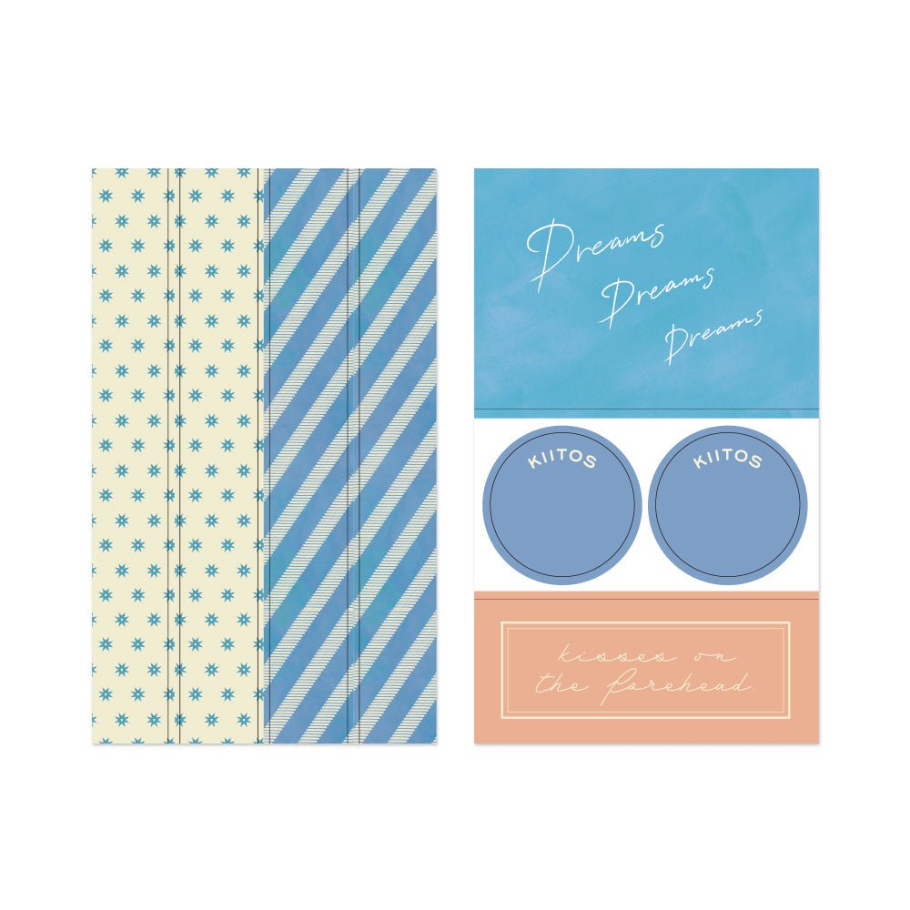 Limited edition Midori - Decoration sticker - Light Blue - Midori - Tidformera