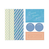 Limited edition Midori - Decoration sticker - Light Blue - 2 - Midori - Tidformera