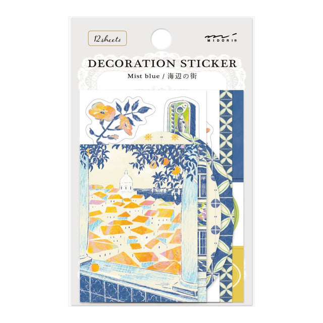 Limited edition Midori - Decoration sticker - Mist Blue - 1 - Midori - Tidformera