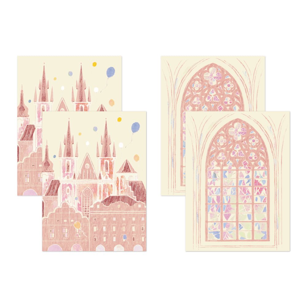 Limited edition Midori - Decoration sticker - Pink - 4 - Midori - Tidformera